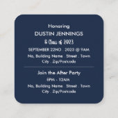 Fun "This Kind" Photo, Graduation Party Ticket (Achterkant)