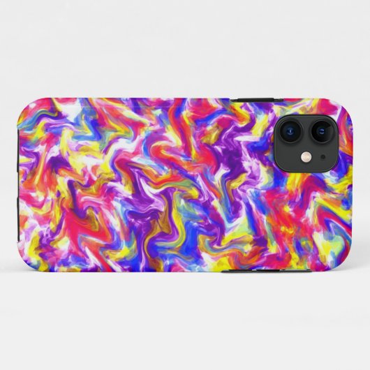 Fun Tie Dye Case-Mate iPhone Case (Achterkant (horizontaal))