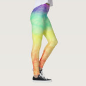 Fun Tie Dye Rainbow Yoga Leggings (Rechts)