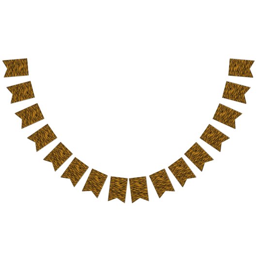 Fun Tiger Print Vlaggetjes (Alle)