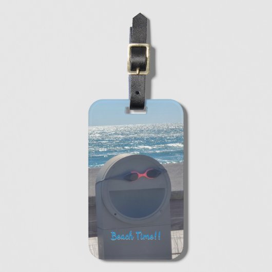 Fun Time Acryl Bagagelabel (Voorkant (verticaal))