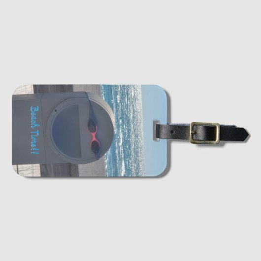 Fun Time  Acryl Bagagelabel (Voorkant (horizontaal))