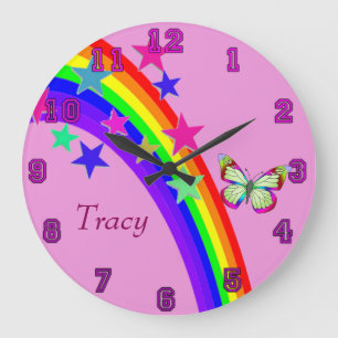 Fun Times Butterfly Grote Klok