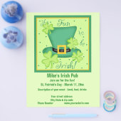 Fun to be Irish Business Promotion Custom Flyer (Enkel)