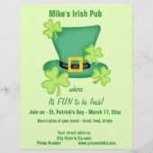 Fun to be Irish St. Patrick's Business Promotion Flyer (Voorkant)