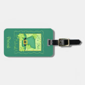 Fun to be Irish St. Patrick's Name Personalized Bagagelabel (Voorkant horizontaal)
