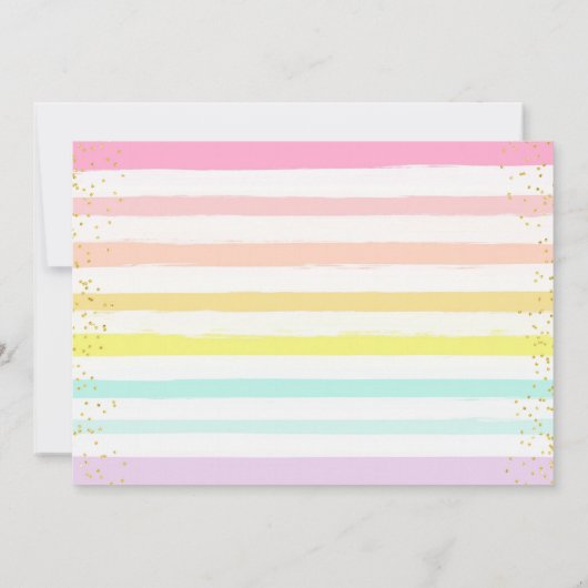 Fun to be One Girls 1ste verjaardag Rainbow-foto Kaart (Achterkant)