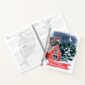 Fun Tomten Swedish Kerstmis Recipe Book Notitieboek (Binnen)