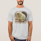 Fun Tongue Twister "Cotton Pickin" Chicken Plucker T-shirt (Voorkant)