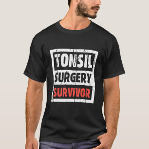 Fun Tonsil Surgery Survivor Tonsil Verwijdering Ch T-shirt