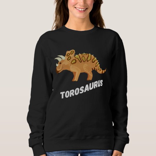 Fun Torosaurus Dinosaur Trui (Voorkant)
