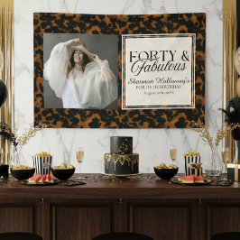 Fun Tortoise Birthday Forty and Fabulous Photo Spandoek