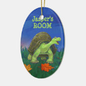 Fun Tortoise Personalized Room Ornament (Links)