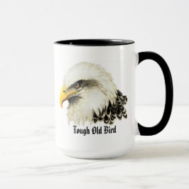 Fun "Tough old Bird" Humor Bald Eagle Bird Mok