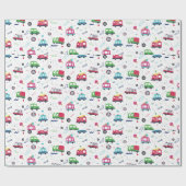 Fun Toy Pattern Gift Wrap for Children’s Birthdays Cadeaupapier (Vlak)