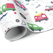 Fun Toy Pattern Gift Wrap for Children’s Birthdays Cadeaupapier (Rol Hoek)