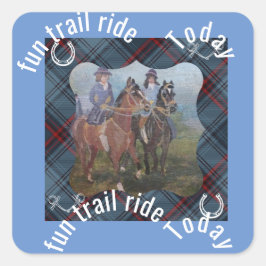 Fun trail rijden vandaag Sticker