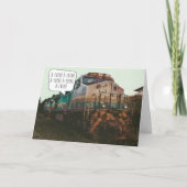 Fun Train Lover Chattanooga A-Choo Sneeze Kaart (Voorkant)