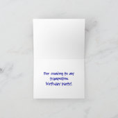 Fun Trampoline Birthday - Bedankt kaarten - Jongen (Binnen)