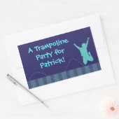 Fun Trampoline Birthday Party Stickers - jongens (Envelop)