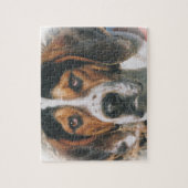 Fun Treeing Walker Coonhound Puzzle Legpuzzel (Verticaal)