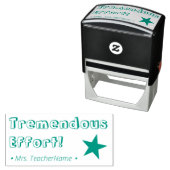 Fun "Tremendous Efort!" Educator Rubber Stamp Zelfinktende Stempel (In situ)