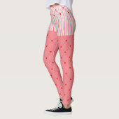 Fun Trendy Shorts Kijk Hearts Leggings (Links)