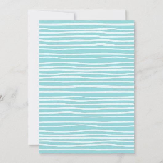 Fun & Trendy Summer Pool Party Elke Leeftijd Verja Kaart (Achterkant)