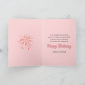 Fun TRINIDADIAN Daughter Red en Gray Birthday Kaart (Binnen)