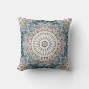 Fun Trippy Hippy Psychedelische Fractale Kaleidosc Kussen