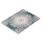 Fun Trippy Hippy Psychedelische Fractale Kaleidosc Notitieboek (Linkerzijde)
