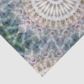 Fun Trippy Hippy Psychedelische Fractale Kaleidosc Tissuepapier (Detail)