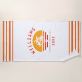 Fun Tropical Beach Summer Vacation Family Reunion Strandlaken (Voorkant)