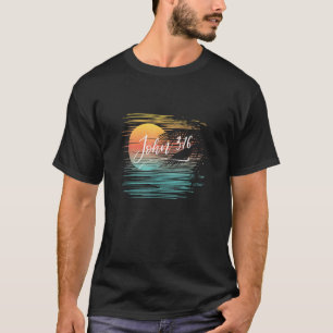 Fun Tropical Beach Vacation Christelijke Bijbelver T-shirt