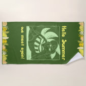 Fun Tropical Summer Strandlaken (Voorkant)