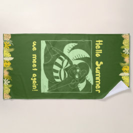 Fun Tropical Summer Strandlaken