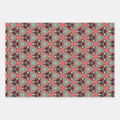 Fun Tropisch Geel en Roze Boho Aloha Inpakpapier Vel (Voorkant 3)