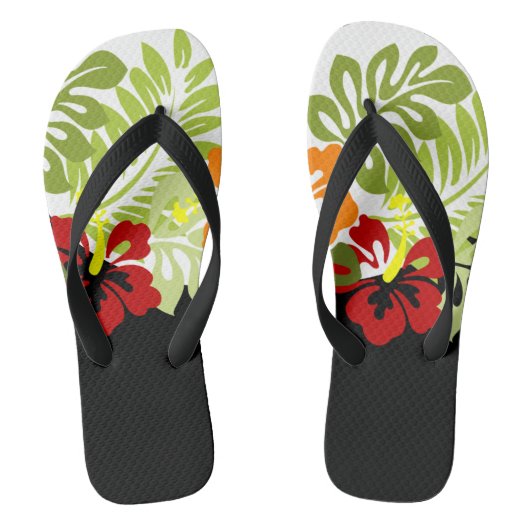 Fun Tropische stijl Flip Flop Sandalen (Voetbed)
