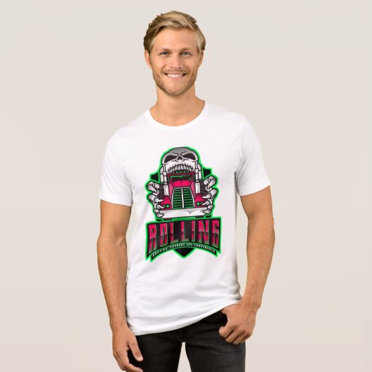 Fun Truck Driver Tee shirt (Voorkant volledig)