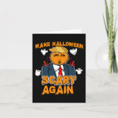 Fun Trump Halloween MAAK HALLOWEEN WEER ENG Kaart (Voorkant)