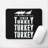 Fun Turkey Hunter Gift Turkije Muismat (Met muis)