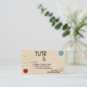 Fun TVisitekaartje Visitekaartje (Staand voorkant)