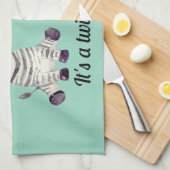 Fun Twin Zebra Theedoek (Quarter Fold)