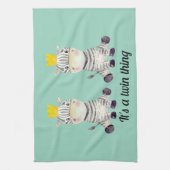 Fun Twin Zebra Theedoek (Verticaal)