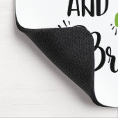 Fun Typography Kerstmis Muismat (Hoek)