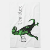 Fun Tyrannosaurus Rex drink thee: Een Tea-Rex... Theedoek (Verticaal)