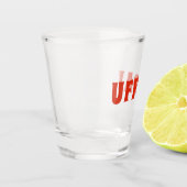 Fun "Uffda" Noren in Amerika Shot Glas (Links)