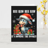 Fun Ugly Christmas Traditions Celebration Funny Ch Kaart (Gele Bloem)