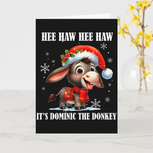 Fun Ugly Christmas Traditions Celebration Funny Ch Kaart (Gele Bloem)