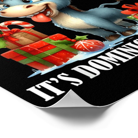 Fun Ugly Christmas Traditions Celebration Funny Ch Poster (Hoek)